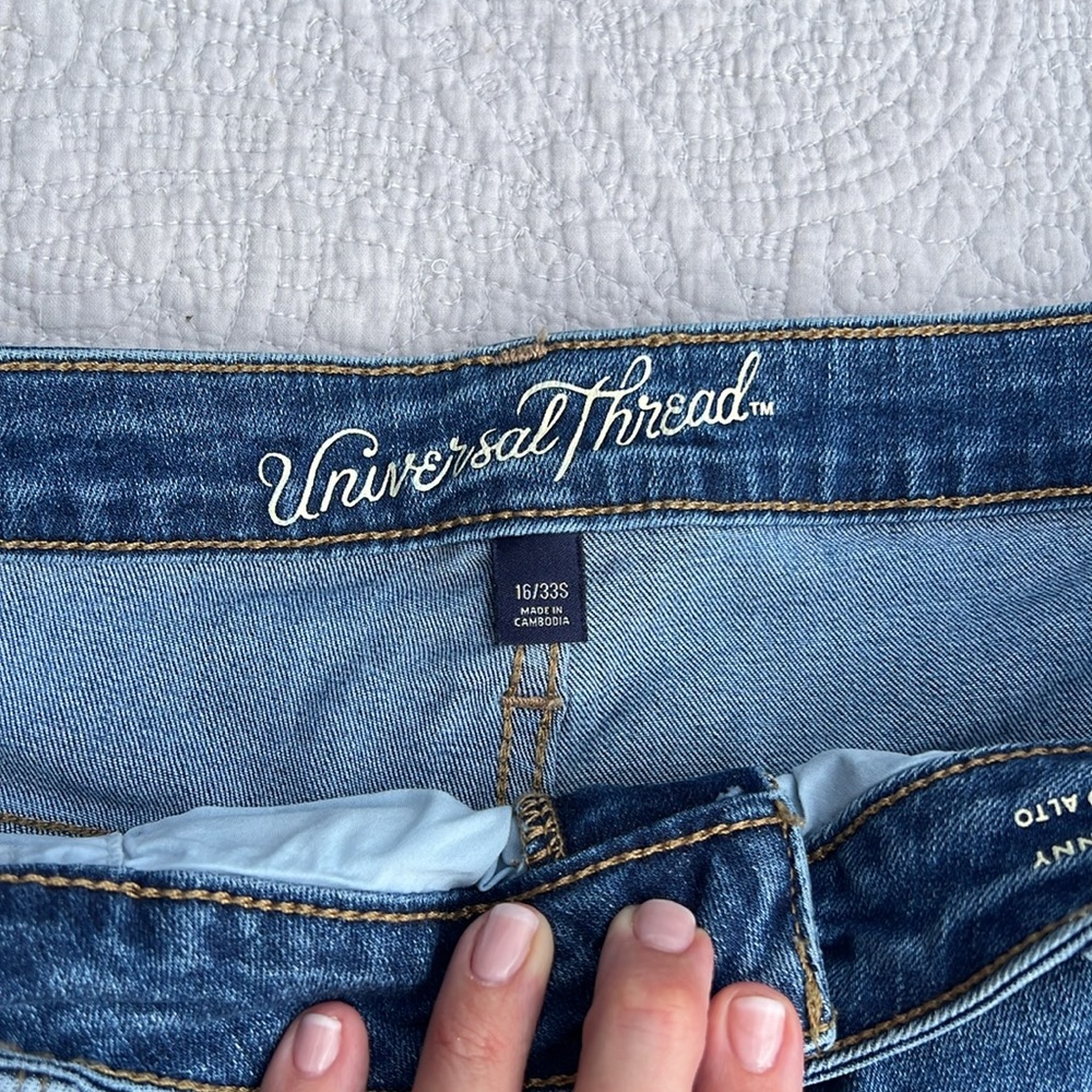 Universal Thread Jeans High Rise Skinny - Picture 2 of 4